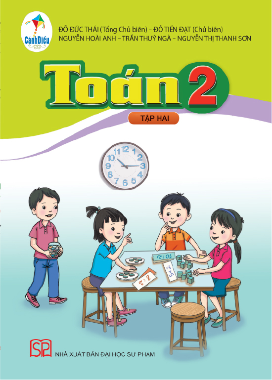 Sách giáo khoa (SGK) – Toán lớp 2 Tập 2 – Cánh diều