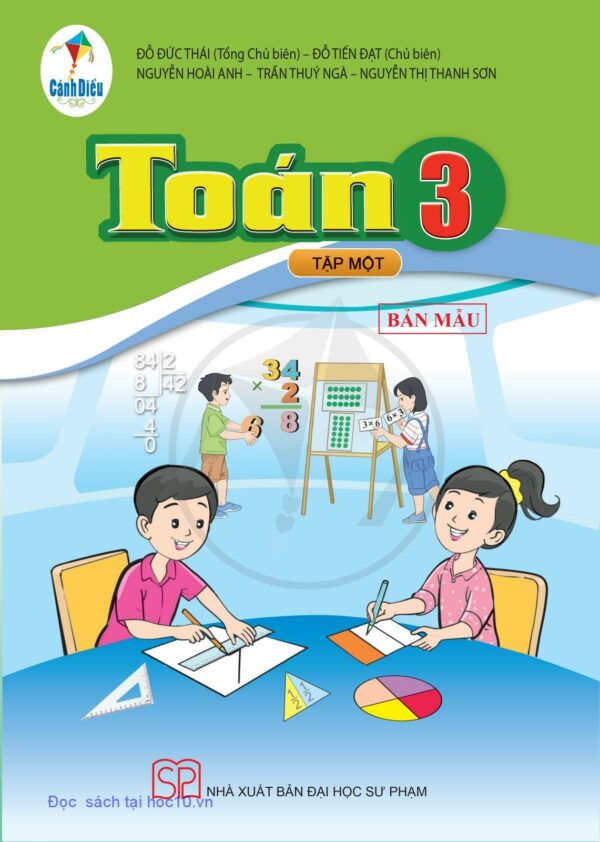 Sách giáo khoa (SGK) – Toán lớp 3 Tập 1 – Cánh diều