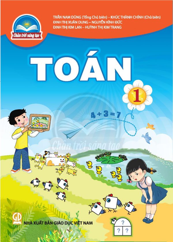 Sách giáo khoa (SGK) – Toán lớp 1 – Chân trời sáng tạo