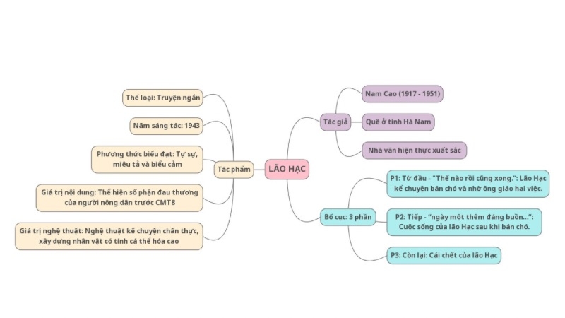 so-do-tu-duy-tac-pham-lao-hac Sơ đồ tư duy tác phẩm Lão Hạc
