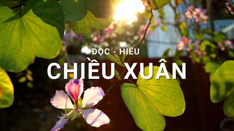 soan-chieu-xuan soạn chiều xuân