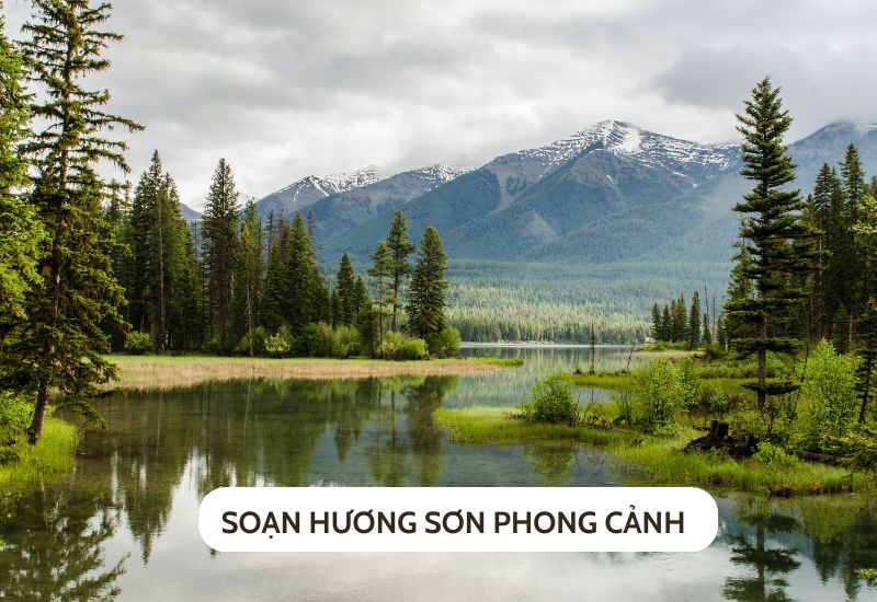 soan-huong-son-phong-canh soạn Hương Sơn phong cảnh