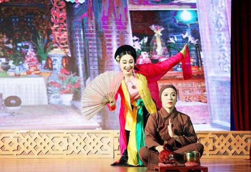 soan-thi-mau-len-chua soạn thị mầu lên chùa