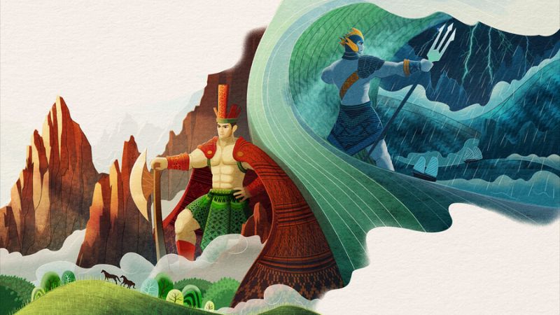 son-tinh-thuy-tinh-3 Truyền thuyết Sơn Tinh, Thủy Tinh