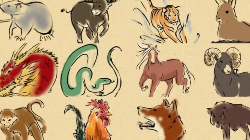 Truyện cổ tích Việt Nam: Sự tích 12 con giáp