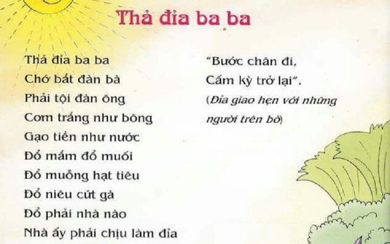 tha-dia-ba-ba-1 Thả đỉa ba ba
