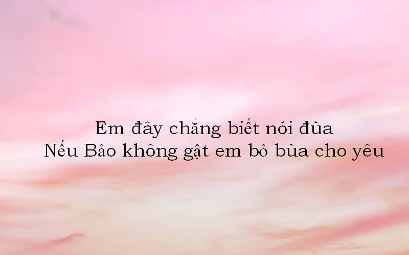 tha-thinh-ten-bao-1 Thả thính tên Bảo