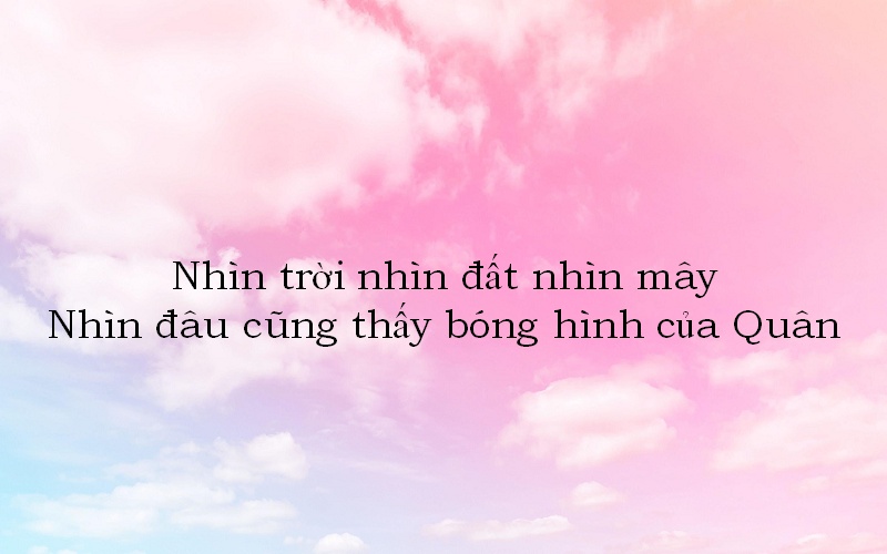 Những bài thơ thả thính tên Quân Hot rần rần năm 2025