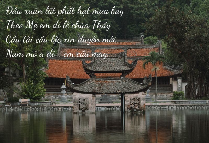 tho-di-le-chua thơ đi lễ chùa