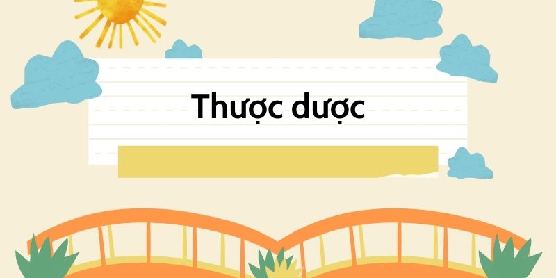 Bài thơ Cây thược dược ( Ngô Quân Miện)