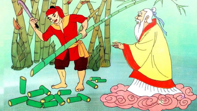 truyen-cay-tre-tram-dot-1 Truyện cây tre trăm đốt - Răn dạy bài học về tính trung thực