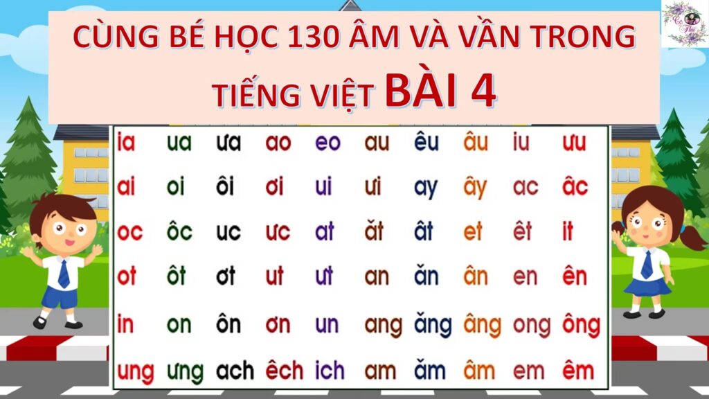 Hành Trang Vàng Cho Bé Vào Lớp 1: Khám Phá Trọn Bộ 130 Âm Và Vần Tiếng Việt Cùng Cô Thu