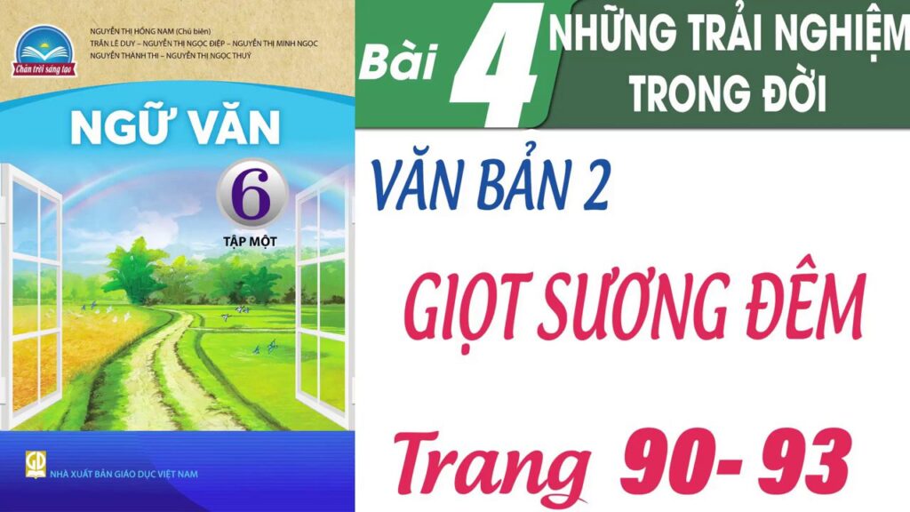 Giọt Sương Đêm Và Hành Trình Trở Về: Khám Phá Vẻ Đẹp Truyện Đồng Thoại Qua Tác Phẩm Của Trần Đức Tiến