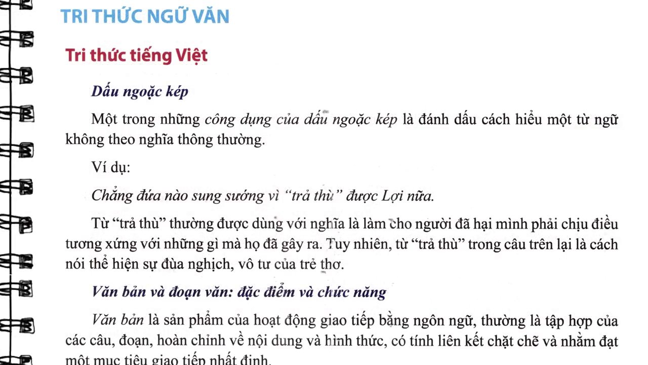 Minh họa kiến thức về các yếu tố của truyện và cách phân tích nhân vật.