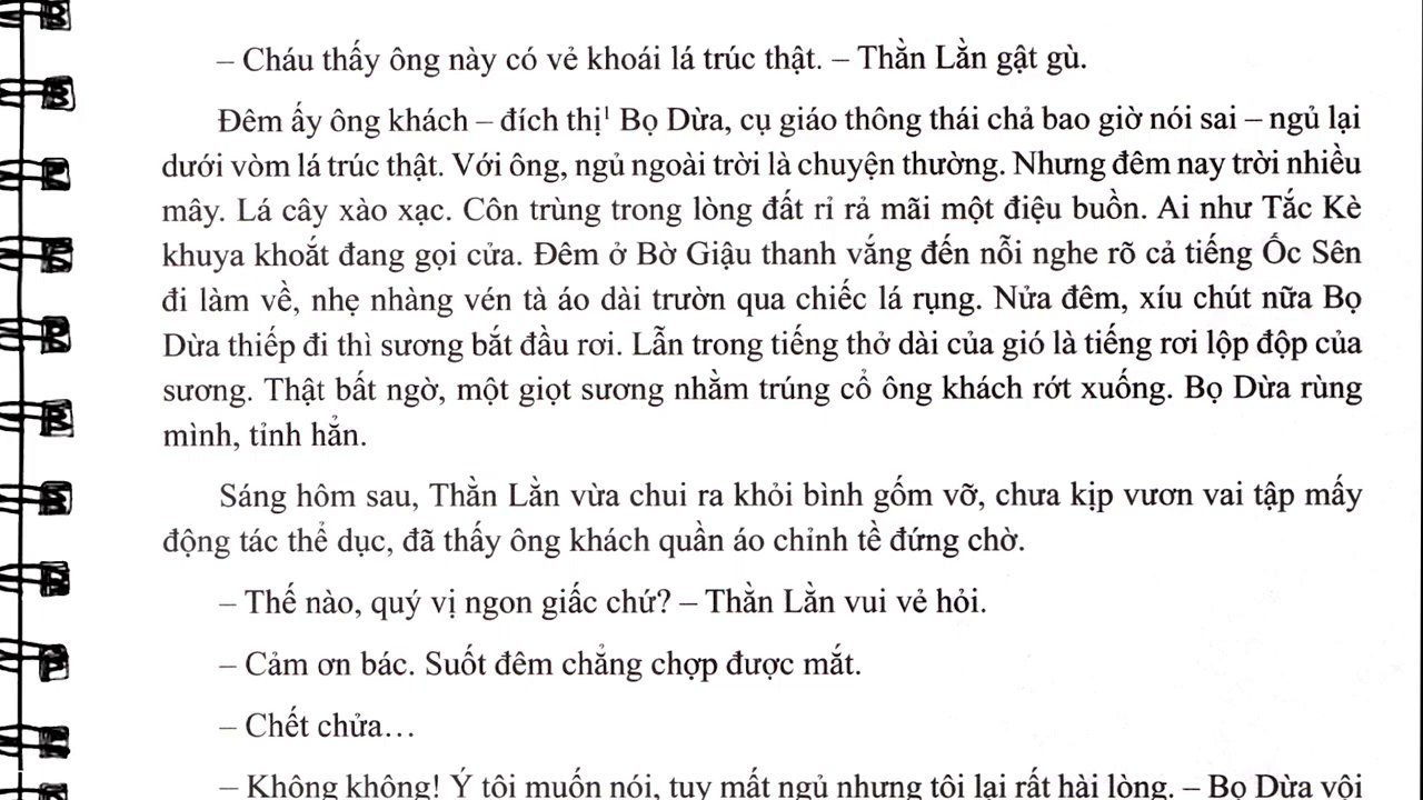 Hình ảnh minh họa bọ dừa nằm dưới vòm lá, với những giọt sương long lanh đọng trên cành.