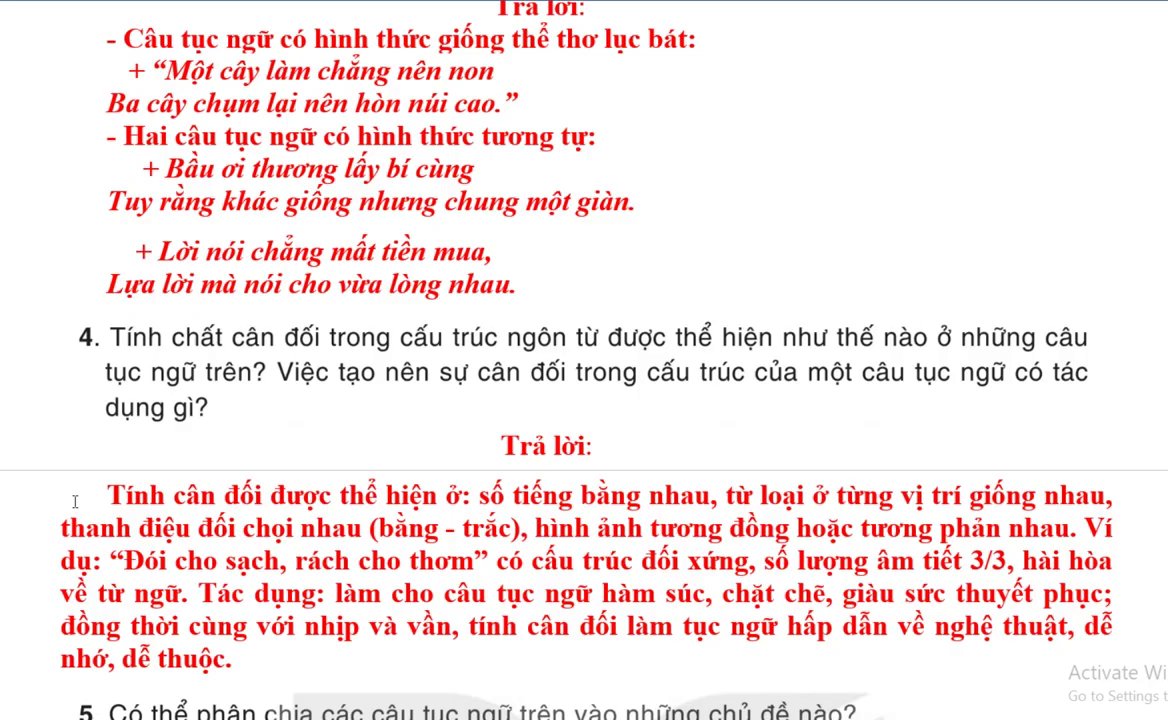 Hình ảnh minh họa các chủ đề khác nhau của tục ngữ: thiên nhiên, lao động và đời sống xã hội.
