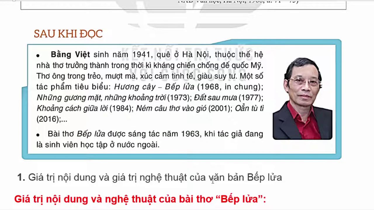 Hình ảnh minh họa cho không gian quê hương với những ký ức tuổi thơ bên bà.