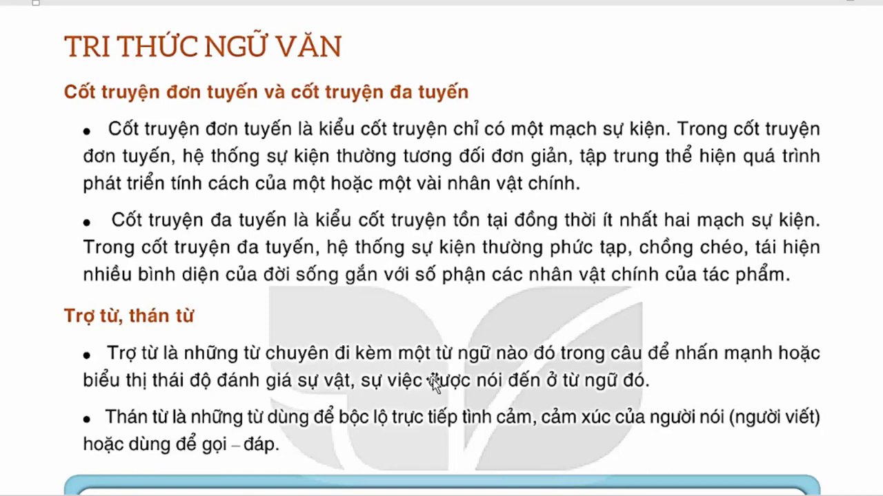 Ví dụ minh họa cách sử dụng trợ từ và thán từ trong câu văn.
