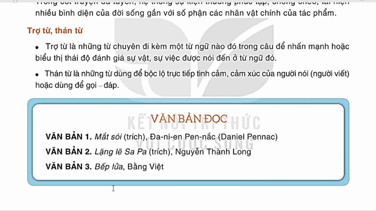 Hình ảnh tượng trưng cho ba góc nhìn khác nhau khi đọc một tác phẩm văn học.