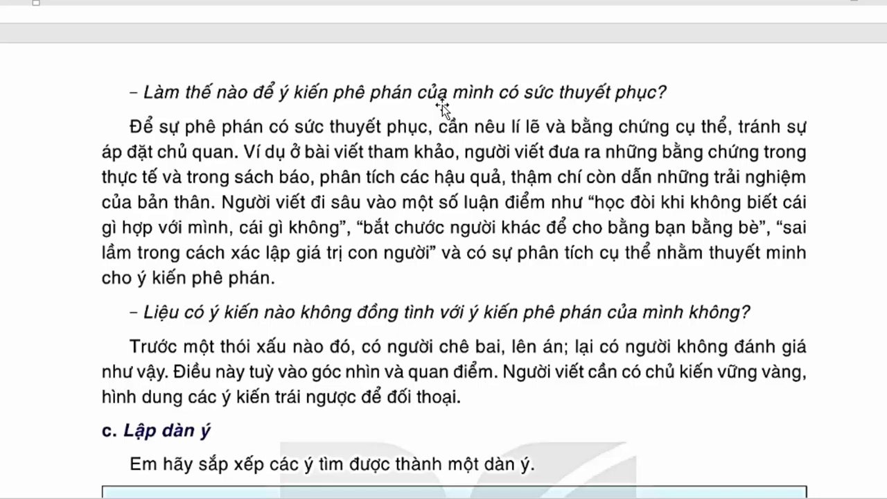 Sơ đồ tư duy minh họa các bước xây dựng một bài văn nghị luận xã hội về một thói hư tật xấu.